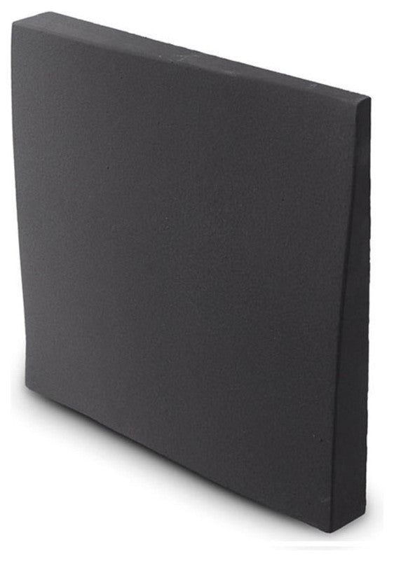 8"x8 "Interior/Exterior Concrete Wall Tile, Wave, Gray