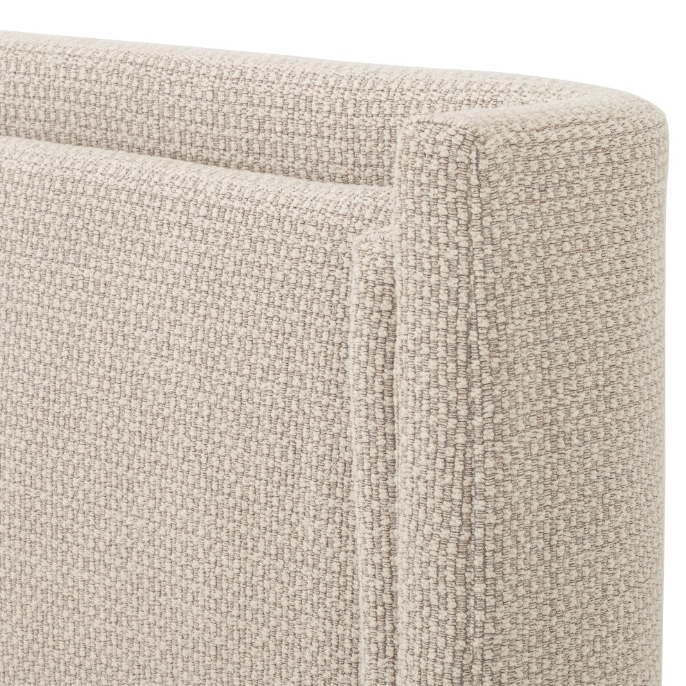 Dobson Bed-Perin Oatmeal-Queen
