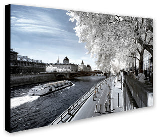 Philippe Hugonnard 'Another Look at Paris X' Canvas Art, 24"x16"