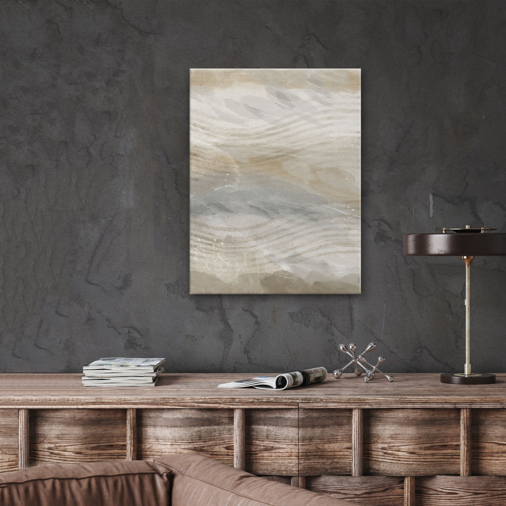 Abstract Neutral CXLVI'' Canvas Wall Art by ChiChi Decor, 30"x24"
