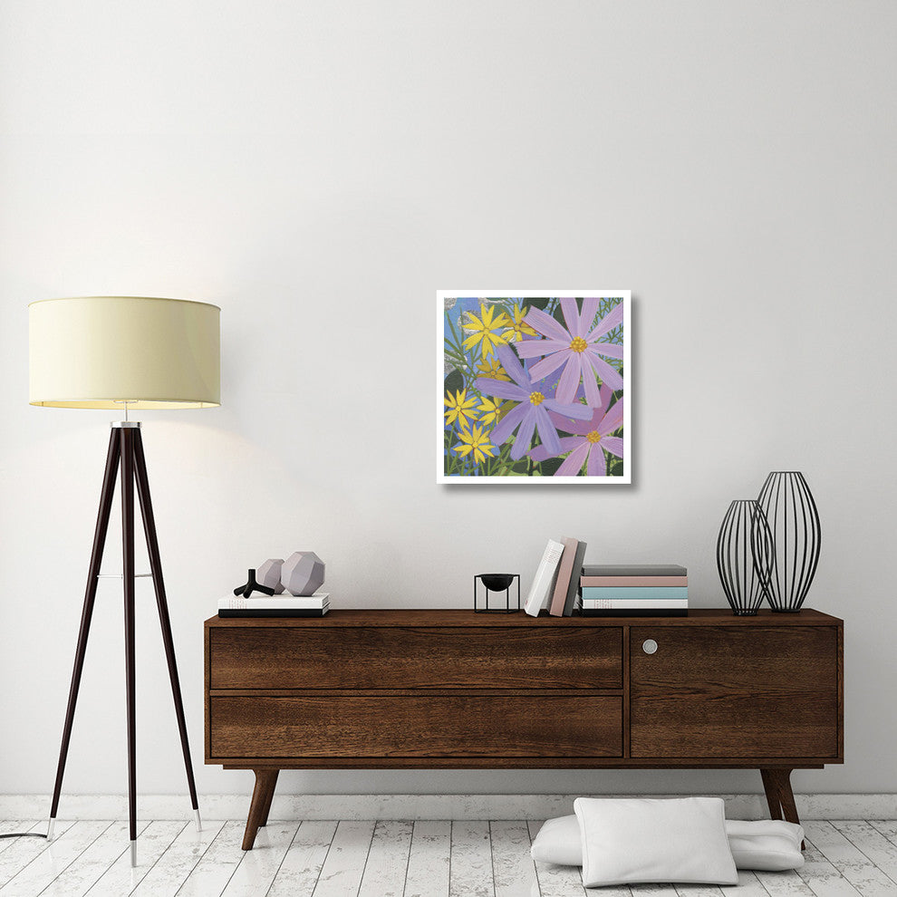 "Summer Garden III" Digital Paper Print by Kathrine Lovell, 26"x26"