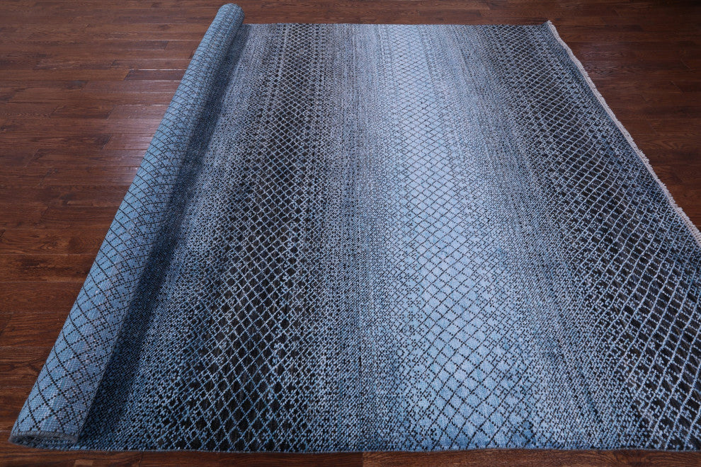 Savannah Grass Hand Knotted Wool Rug 8' 11" X 12' 0" - Q13244