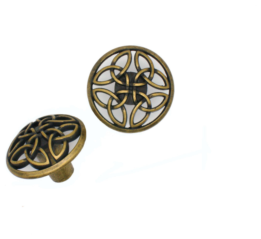 Celtic Knob, Brass