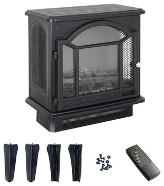 Gewnee 18 inch 3D Infrared Electric Stove with remote control