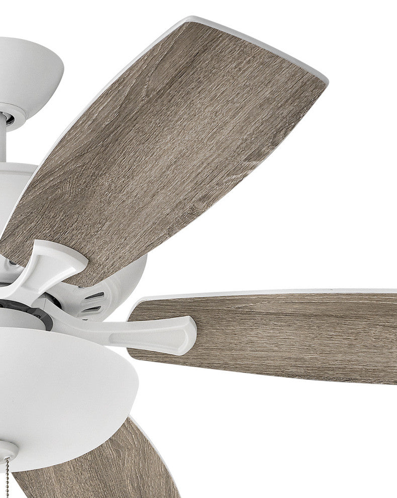 Hinkley Highland Illuminated Highland 52" Led Fan, Chalk White