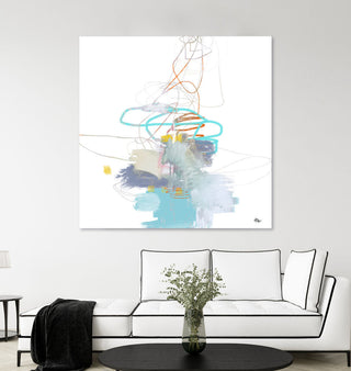 Loving Life V - 72 x 72 by Lisa Ridgers