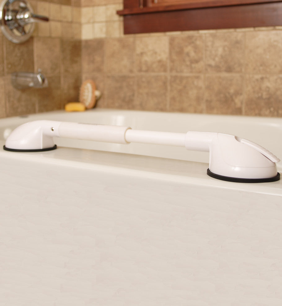 Telescoping Portable Suction Grab Bar, Medium