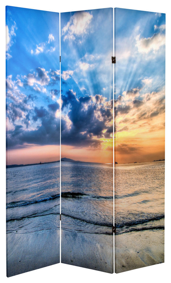 6' Tall Double Sided Sunrise Room Divider
