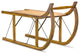 Wooden Sled Decor