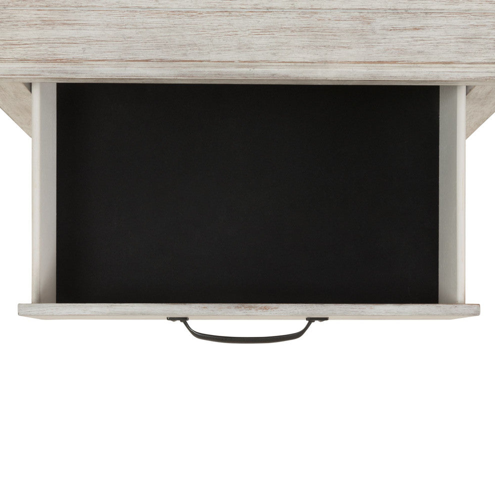 Jack 2-Drawer Nightstand With USB Ports