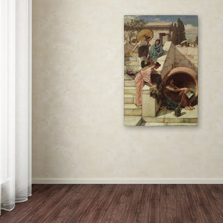 John Waterhouse 'Diogenes' Canvas Art, 32 x 22