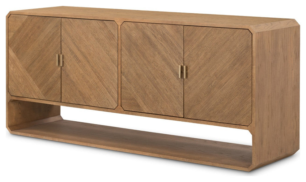 Caspian Sideboard, Natural Ash Veneer