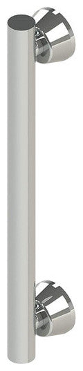 Invisia Linear Grab Bar Support Rail - 18" - Shower Bathroom, Polished Chrome