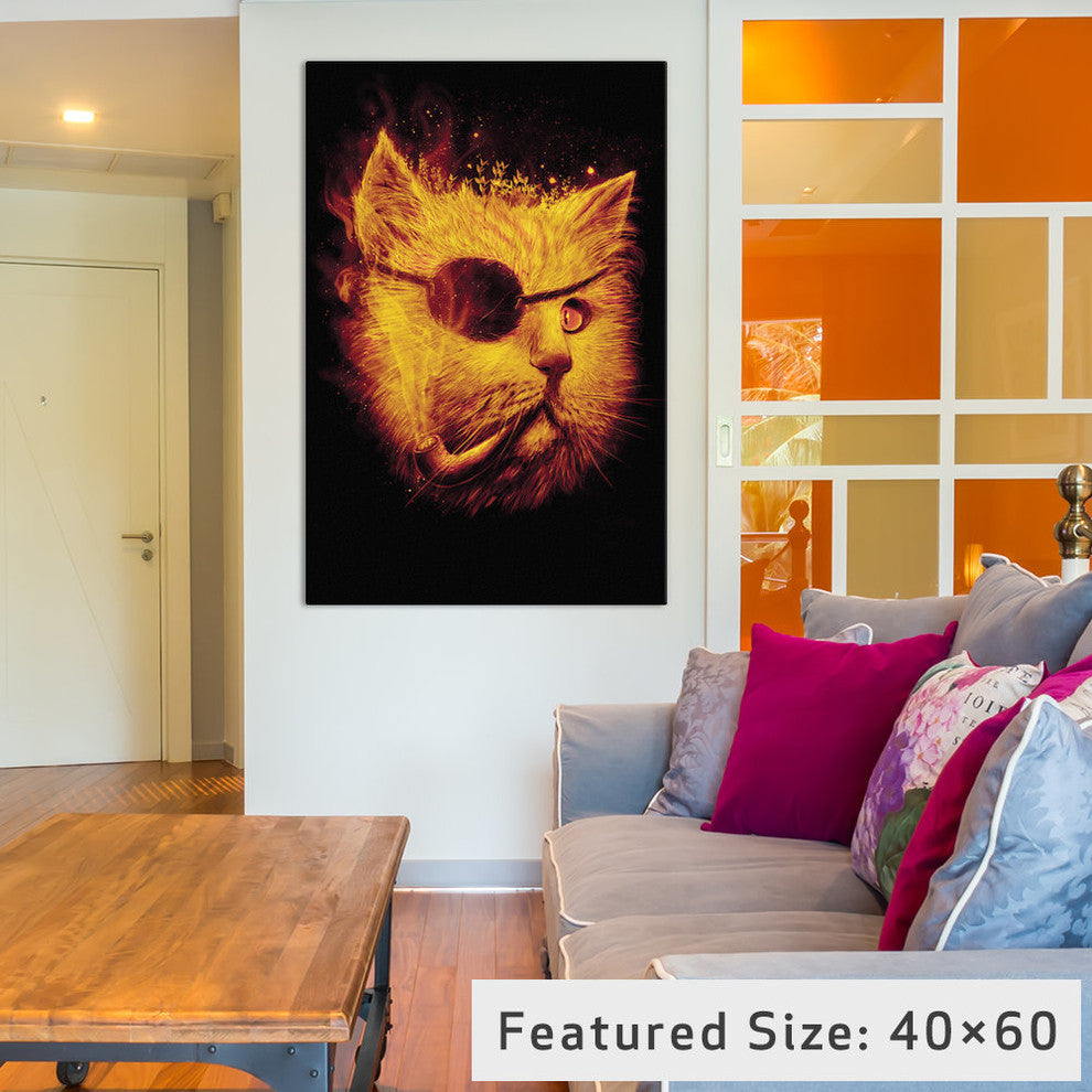 "Irie Eye" by Nicebleed, 26x18x1.5