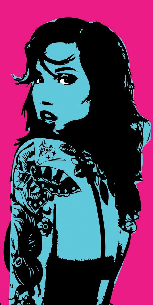 "Girl 1" Print on Canvas