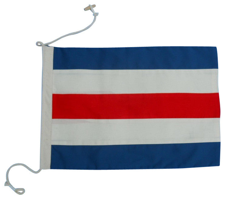 Letter C Cloth Nautical Alphabet Flag Decoration, 20''
