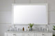Anderson Rectangle Vanity Mirror 60", White