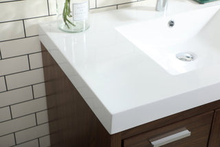 Walker 36" Single Bathroom Vanity, Walnut