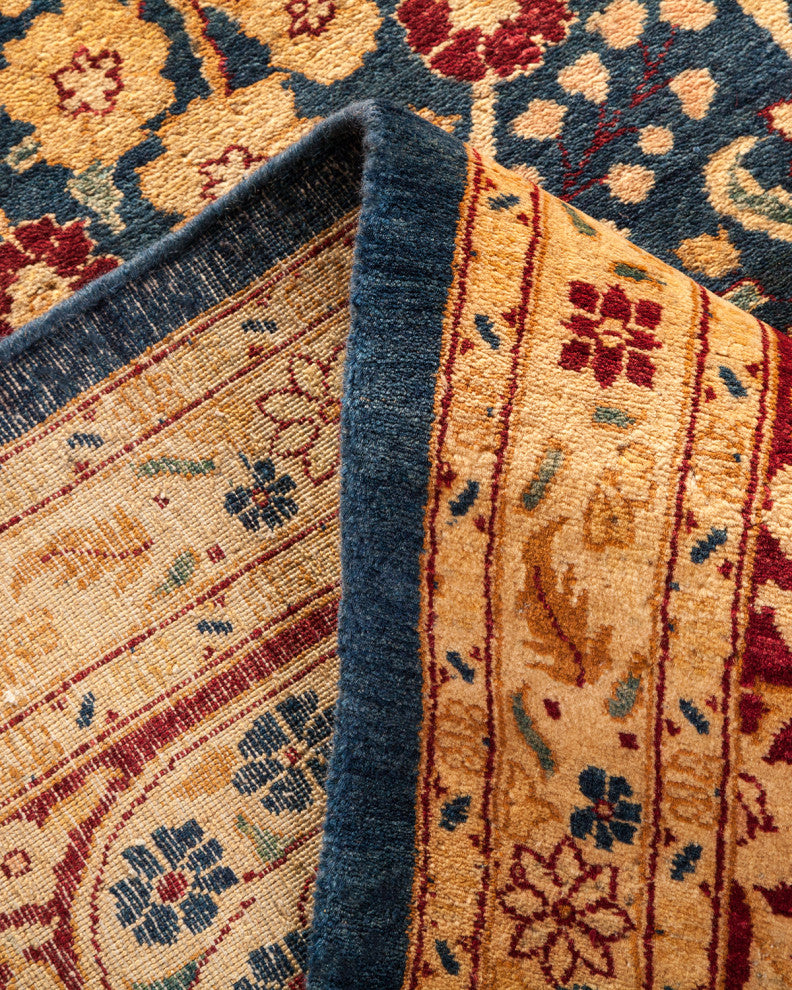 Mogul, One-of-a-Kind Hand-Knotted Area Rug Blue, 8'2"x10'4"