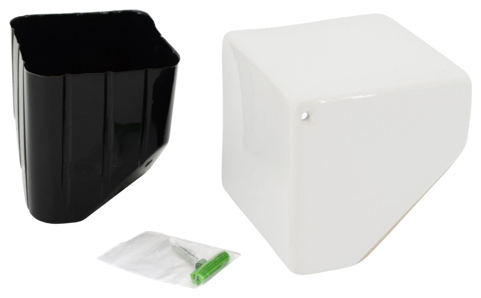 Large Cube Wall Planter, White