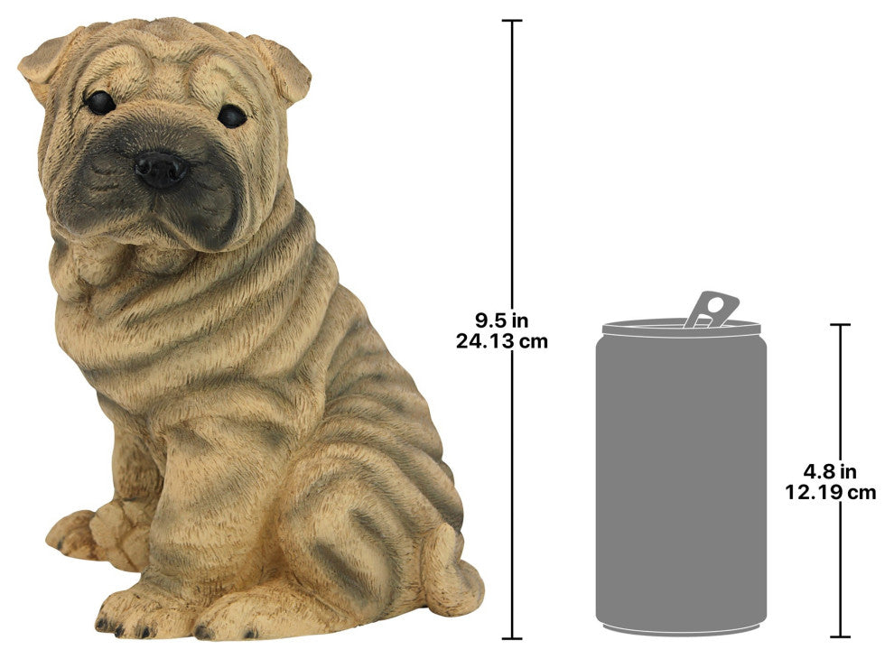 Shar Pei Puppy Statue