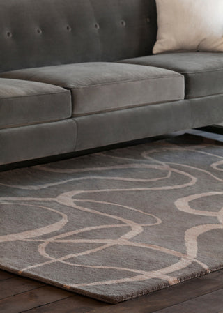 Allie Abstract Contemporary Area Rug, 5'x7'6"