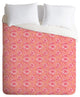 Deny Designs Caroline Okun Artichoktica Rosa Duvet Cover - Lightweight