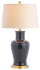 Julian 29" Ceramic Table Lamp, Navy
