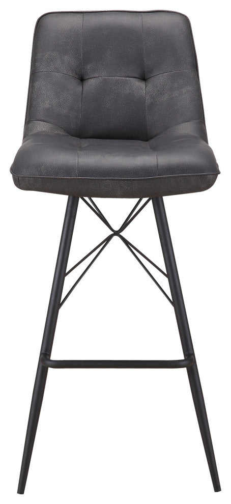 Industrial Morrison Barstool - Grey