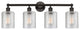 Innovations 616-4W-OB-G112 4 Light Bath Vanity Light, Oil Rubbed Bronze