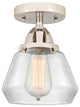 INNOVATIONS LIGHTING 288-1C-PN-G172-LED 1 Light 6.75 inch Semi-Flush Mount