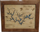 Lewis Smith Lake, Alabama-Wood Lake Map, Small Framed