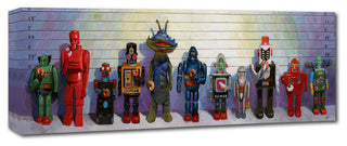 'Line-Up' Canvas Art by Eric Joyner
