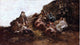 Adolphe-Joseph-Thomas Monticelli Gathering of Elegant Women Gallery Wrap Canvas
