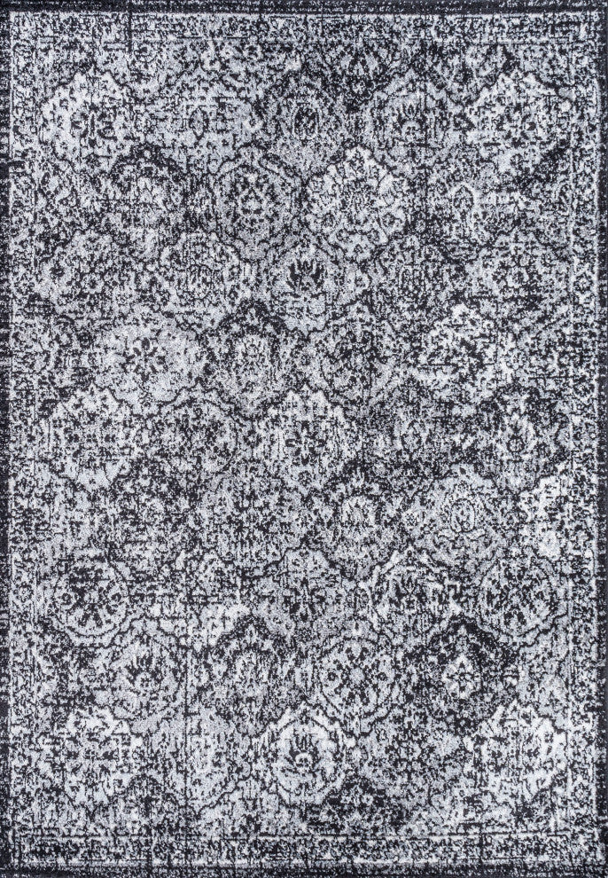Modern Persian Boho Vintage Trellis 2 ft. x 8 ft. Runner Rug, 4 X 6