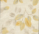 Dorado Beige Leaf Toss Wallpaper Bolt