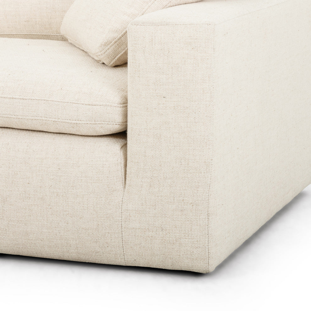 Plume Sofa, 96", Thames Cream