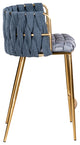 Milano Counter Chair, Blue