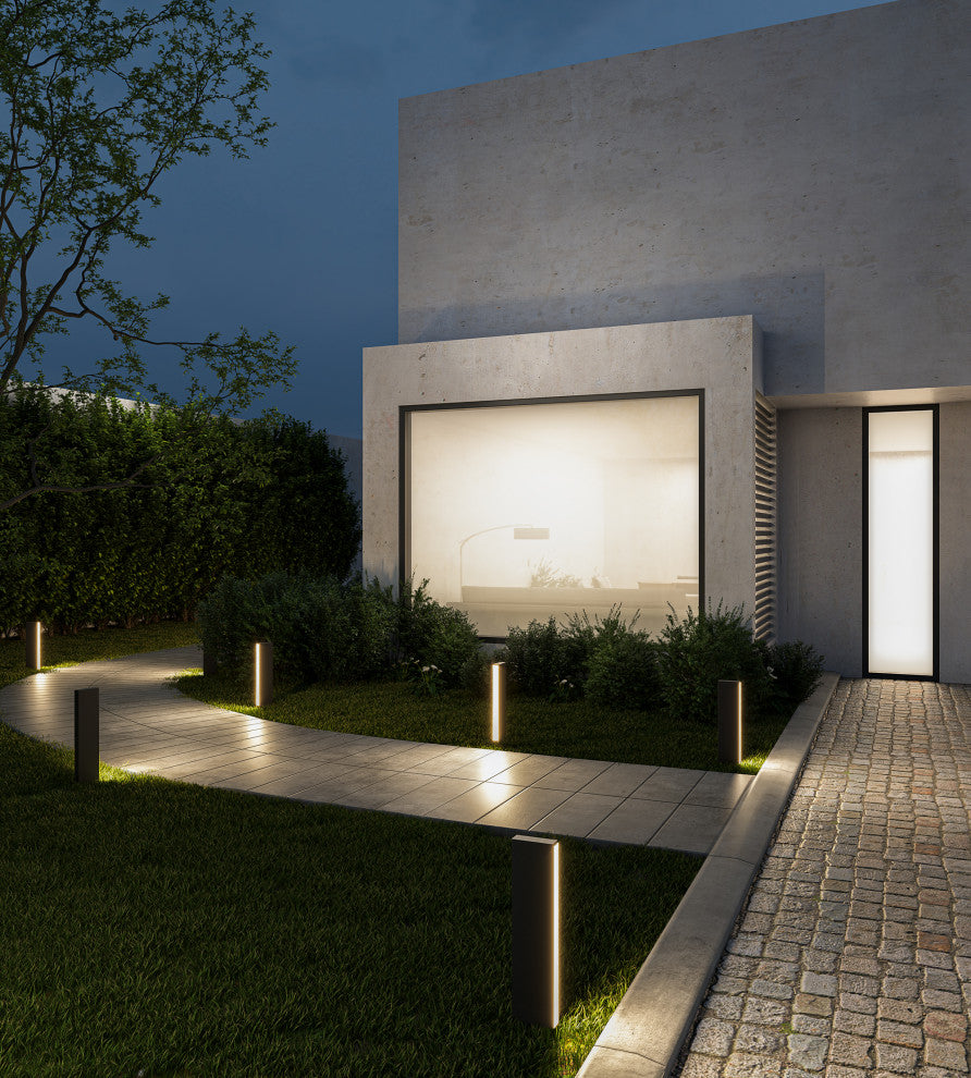 Column LED Bollard Light, 30 Inch