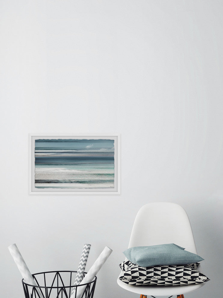 "Himara" Framed Painting Print, 24"x16"