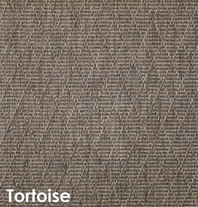 Luxurious Kasbah Diamond Pattern Indoor/Outdoor Rug, Tortoise, 4x10