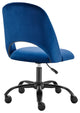 Alby Office Chair, Blue With Black Base