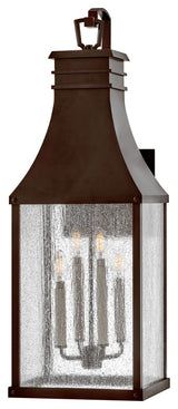 Hinkley Lighting 17468 Beacon Hill 4 Light 32" Tall Outdoor Wall - Blackened