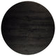 Cove Round 47" Dining Table, Vintage Black, Natural