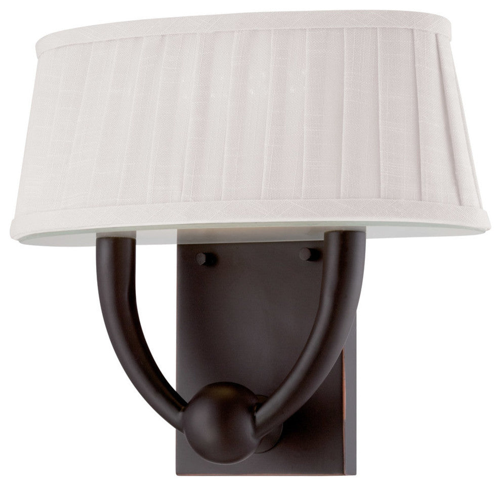 Nuvo 1-Light Kent Vanity and Wall LED Light Fixture, Copper Espresso