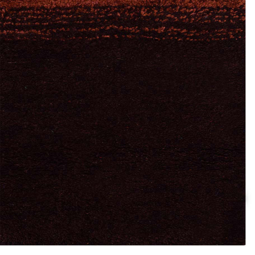 HAND KNOTTED LOOM SILK ECO-FRIENDLY RUG-5'x8',Rectangle,Brown Silver,Contemporar