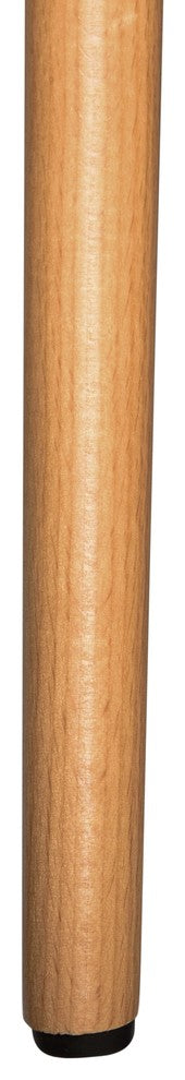 Dover Molded Dinin Side Chair, Wood Dowel Eiffel Base, Set of 2, Transparent Red