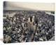 Architecture and Colors of New York, Cityscape Canvas Art Print, 60"x28"