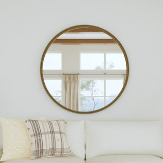 Bronze Circular 48x48 Mirror