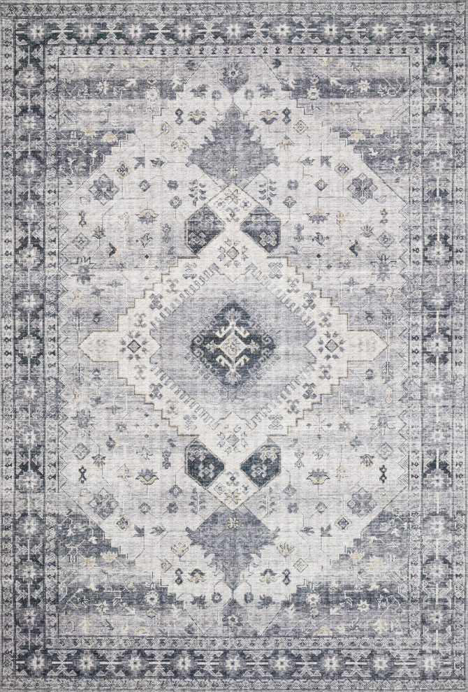 Loloi II Skye Area Rug, Silver/Gray, 2'3"x3'9"